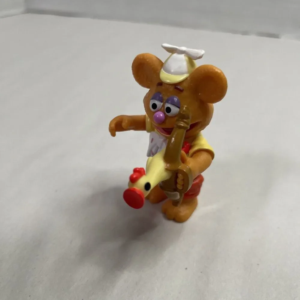 Disney Junior Muppet Babies Poseable‎ FOZZIE 2.5
